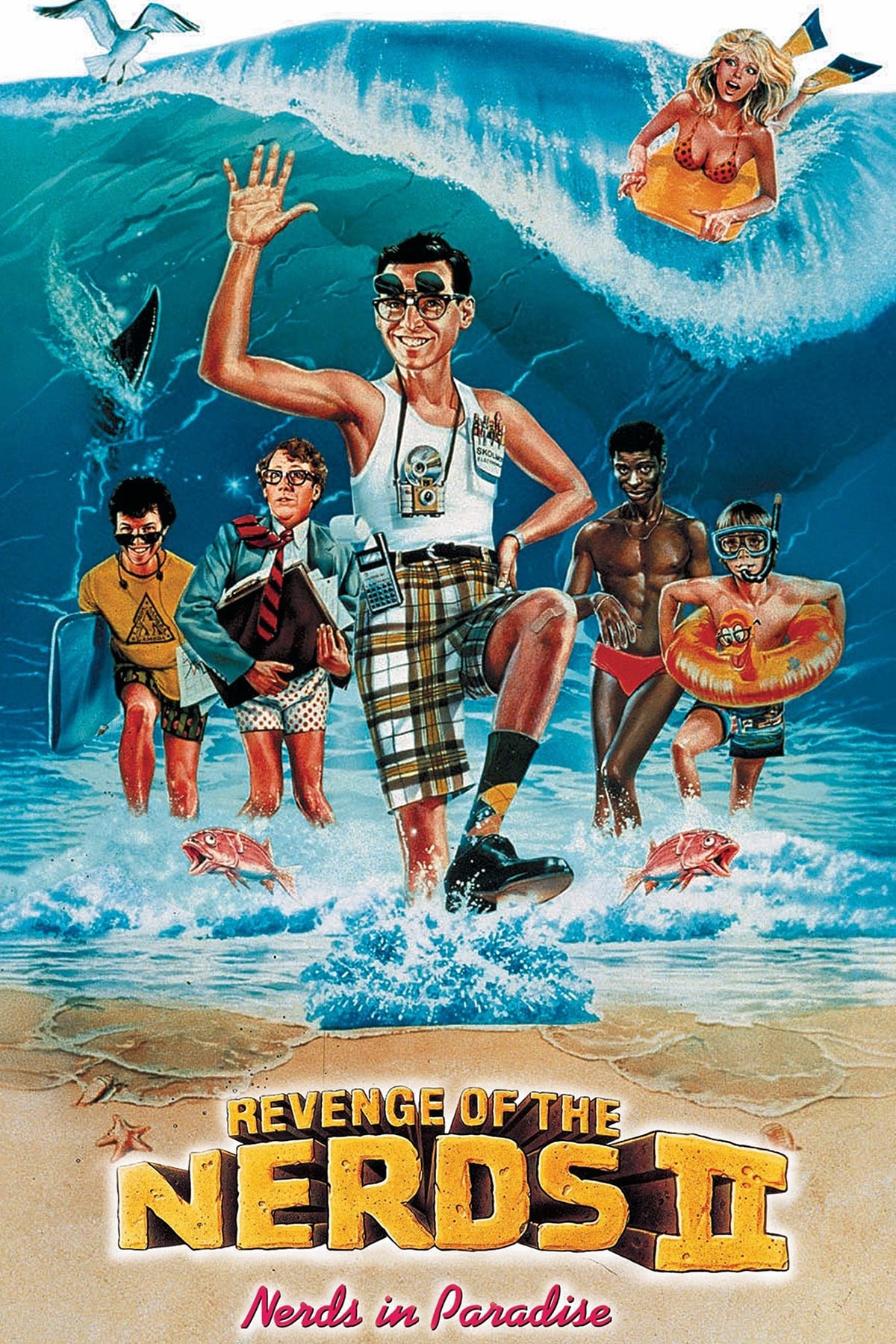 Постер Revenge of the Nerds II: Nerds in Paradise